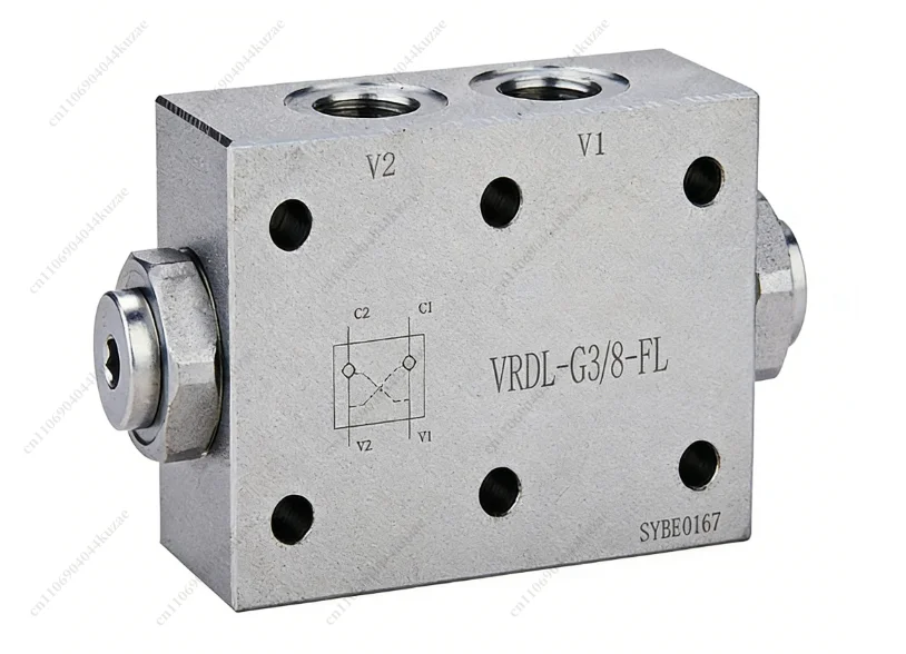 

Высококачественный двухходовой гидравлический замок VRDL-G3/8 для цилиндров и опор, в наличии