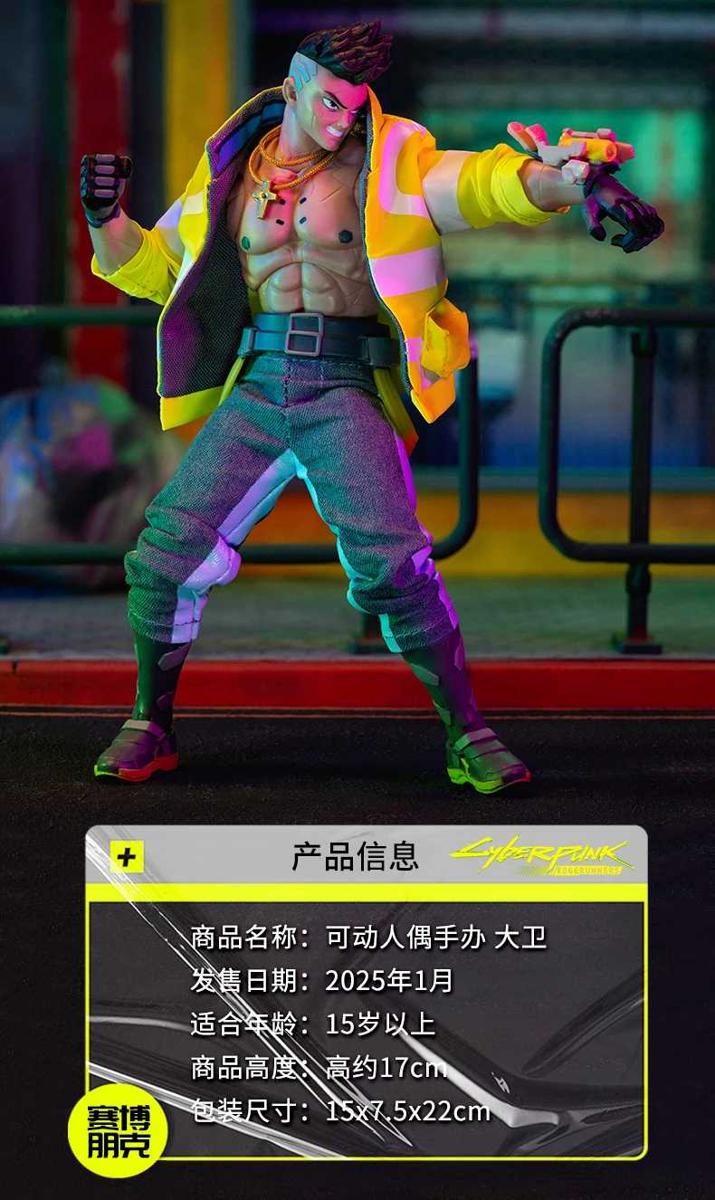 

В наличии: Фигурка Jada Toys Cybernet Cybernet Punk David Lucy