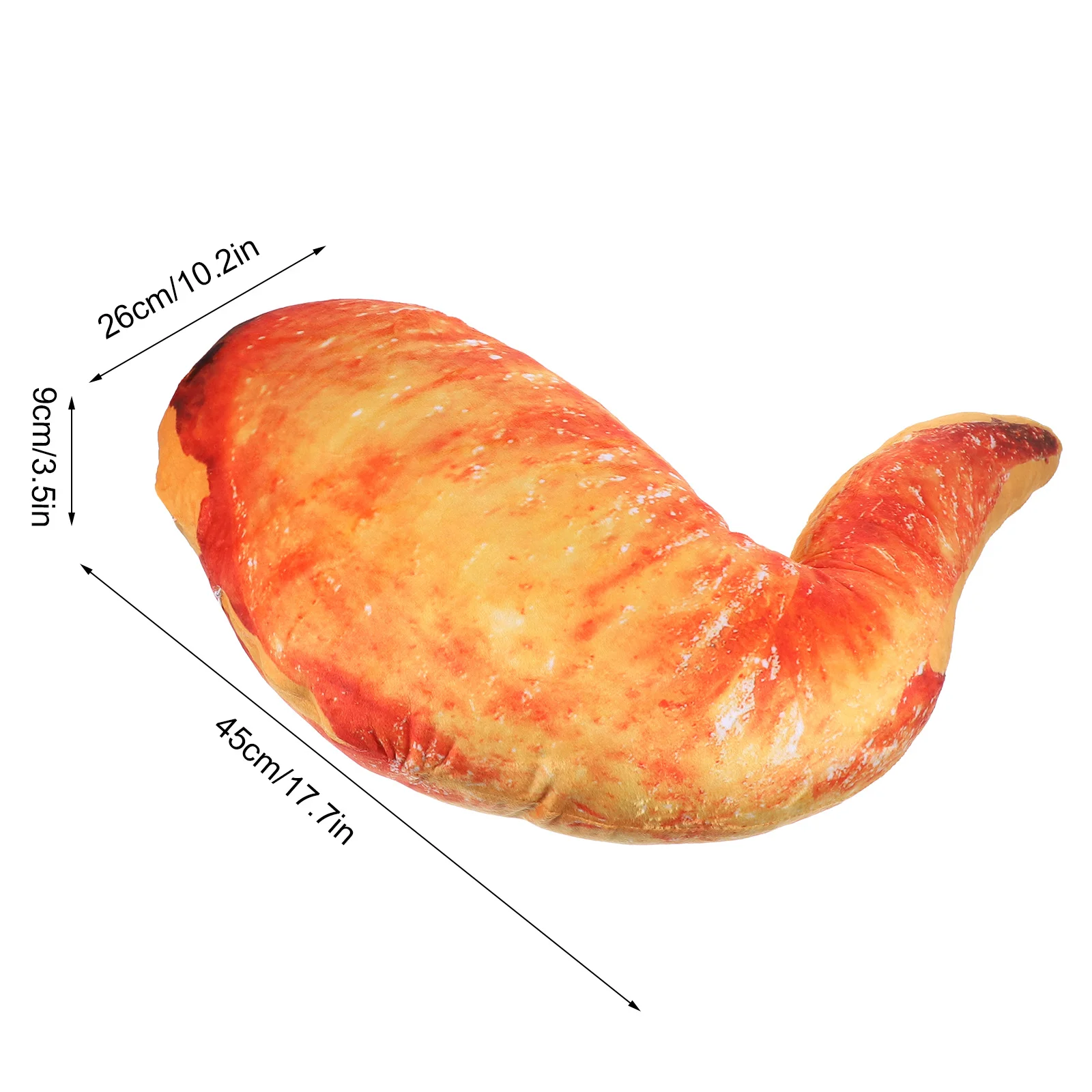 Poduszka w kształcie skrzydełka kurczaka - symulacja rozmiaru, zabawna dekoracja do domu, na sofę, łóżko, do samochodu, oryginalny prezent.