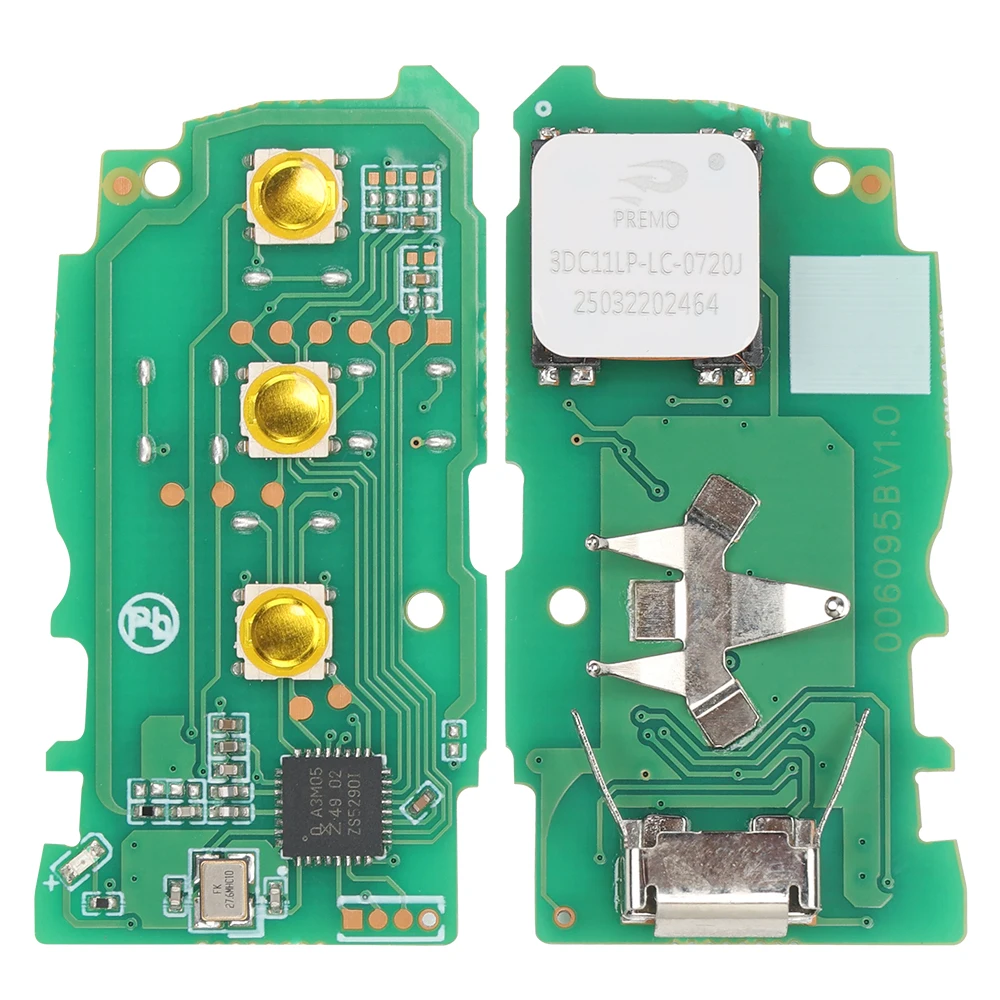 Okey Smart Remote Car Key 433MHZ MQB48-CHIP/NEWMQB 5C-CHIP For Volkswagan VW Magotan B8 Skoda Octavia FCC:3G0959752 Keyless go
