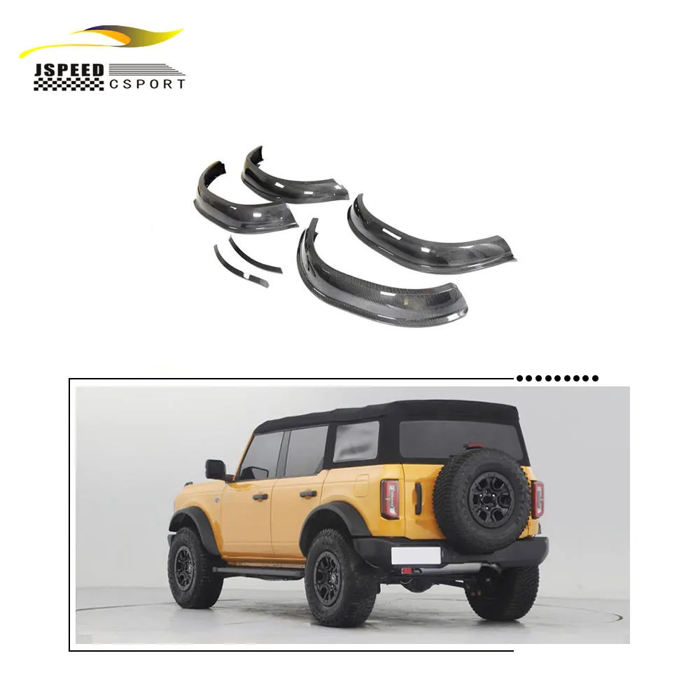 

Suitable for Ford Mustang body kit Carbon fiber wheel arch trim External trim 2021-2022