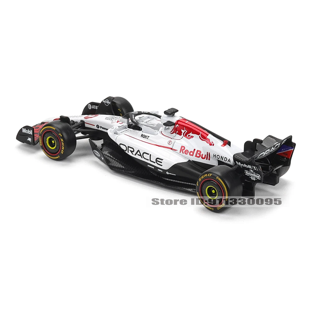 محطة Bburago 1:43 F1 2025 Red Bull Racing RB21 اليابانية # 1 Verstappen # 22 لعبة مجسمة مصنوعة من خليط معدني لسيارة يوكي تسونودا قابلة للتجميع #3