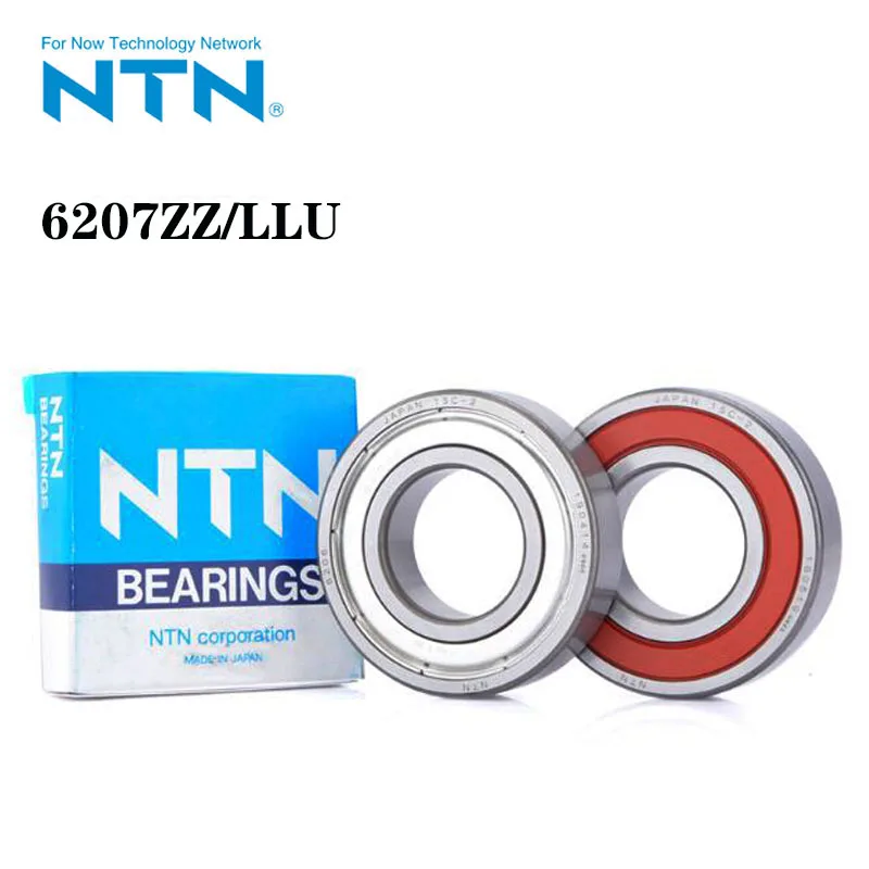 

NTN Japan Original Import 6207ZZ 6207LLU 35*72*17mm Deep Groove Ball Bearing ABEC-9 High Precision Speed Metal Rubber Bearings