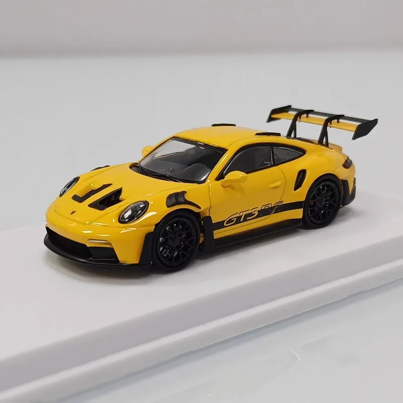 Diecast 1/64 Scale 992 Porsche 911 Alloy Car Model Porsche GT3 RS Model Car Toys for Boys Gift Collectible Ornament Gift Box