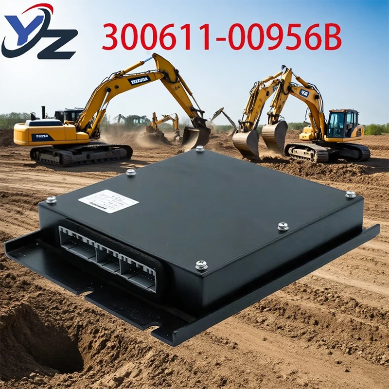

300611-00956B Excavator VCU electronic parts C07 C08 24V excavator controller for Doosan 75C 65C hydraulic board 30061100956B