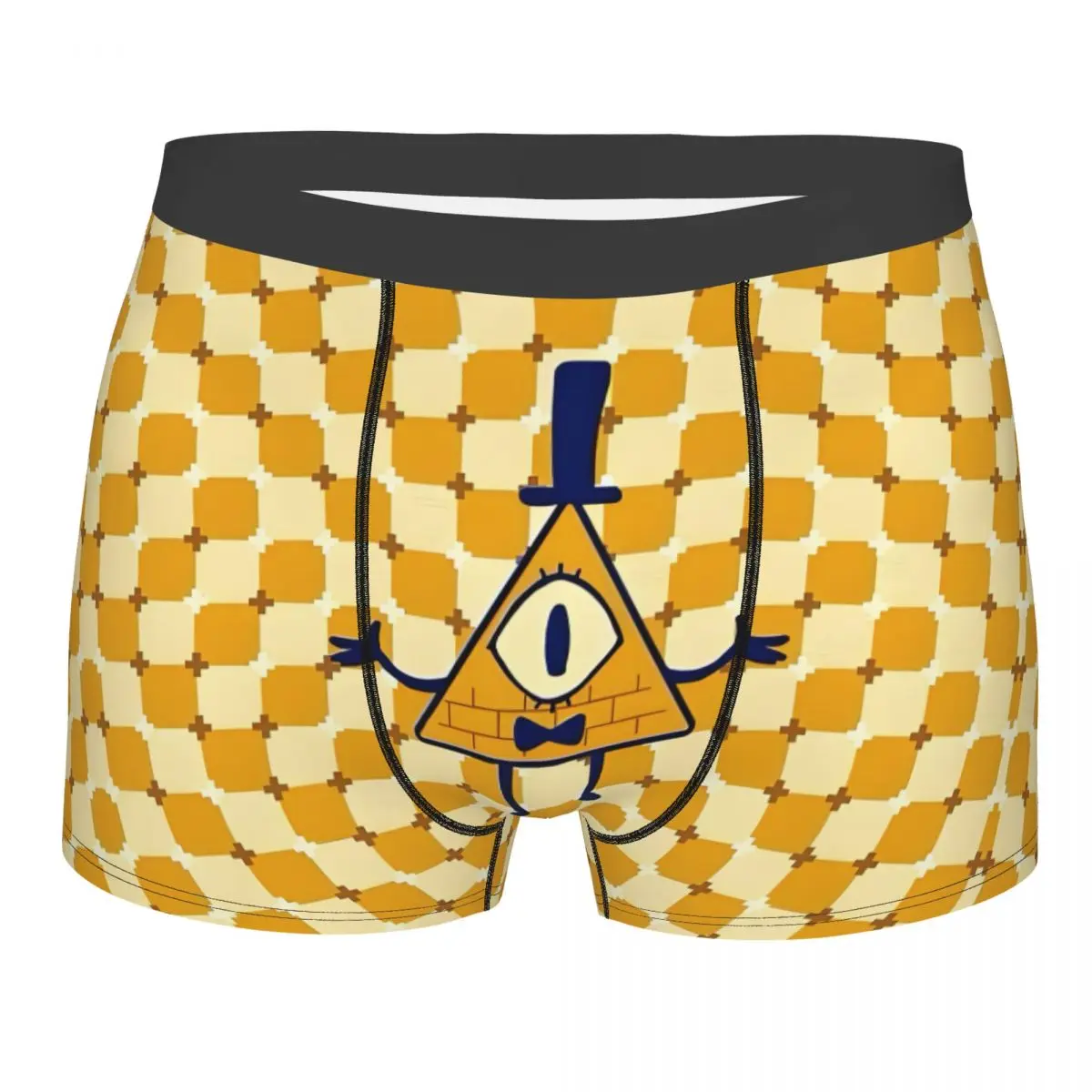 

Пользовательские забавные аниме Gravity Falls шорты-боксеры для Homme 3D принт нижнее белье трусики дышащие трусы