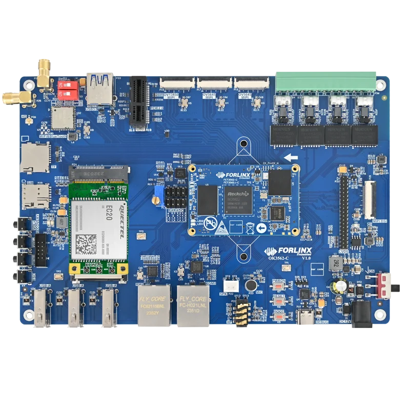 commercial grade Rockchip OK3562 Single Board Computer H.265 hard decoding OK3562-C