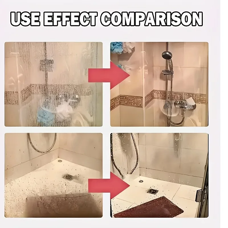 Premium Glass Polishing Agent - Advanced Polishing Powder for Car, RV, Bathroom & Mirror Surfaces, Quickly Restores Glass Clarit
