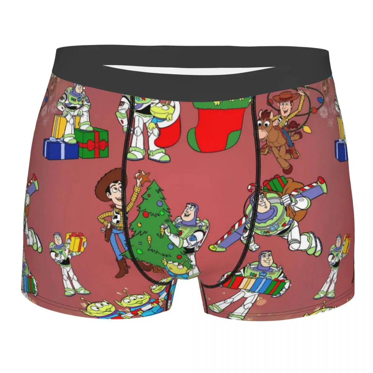 Pantaloncini boxer personalizzati Toy Story Cartoon Slip da uomo Intimo Mutande alla moda