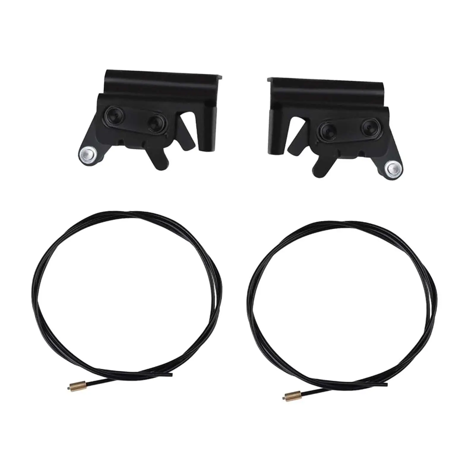 2 Pair Truck Cap Rotary latches and Rotary Latch Cables Heavy Duty 36 inch Truck Cap for Leer 700 Fiberglass Tonneau Cover