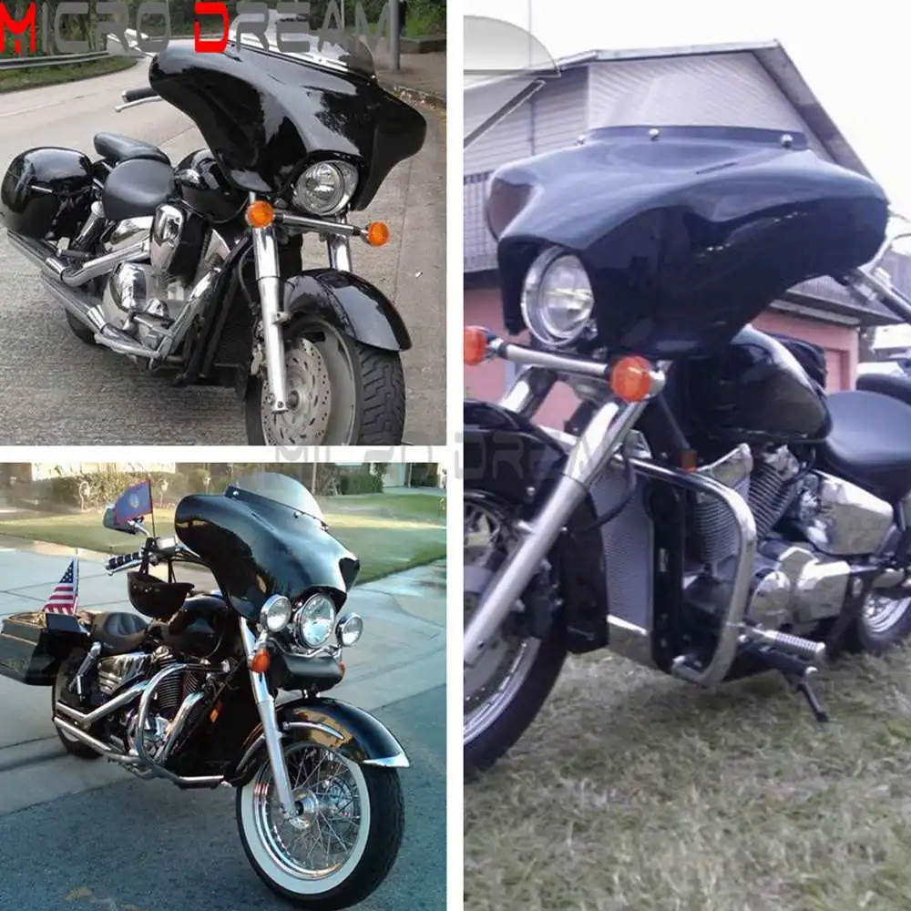 Front Wind Fairing Headlight Windshield Cover For Harley FLSTN Softail Deluxe FLST Heirtage FLSTC Classic Fat Boy FLSTF 1993-12