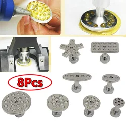 Car Body Paintless Dent Pulling Tabs, Glue Puller Tabs Remover Automobile Repair Set for Hailing Damage Dent Repair Tools