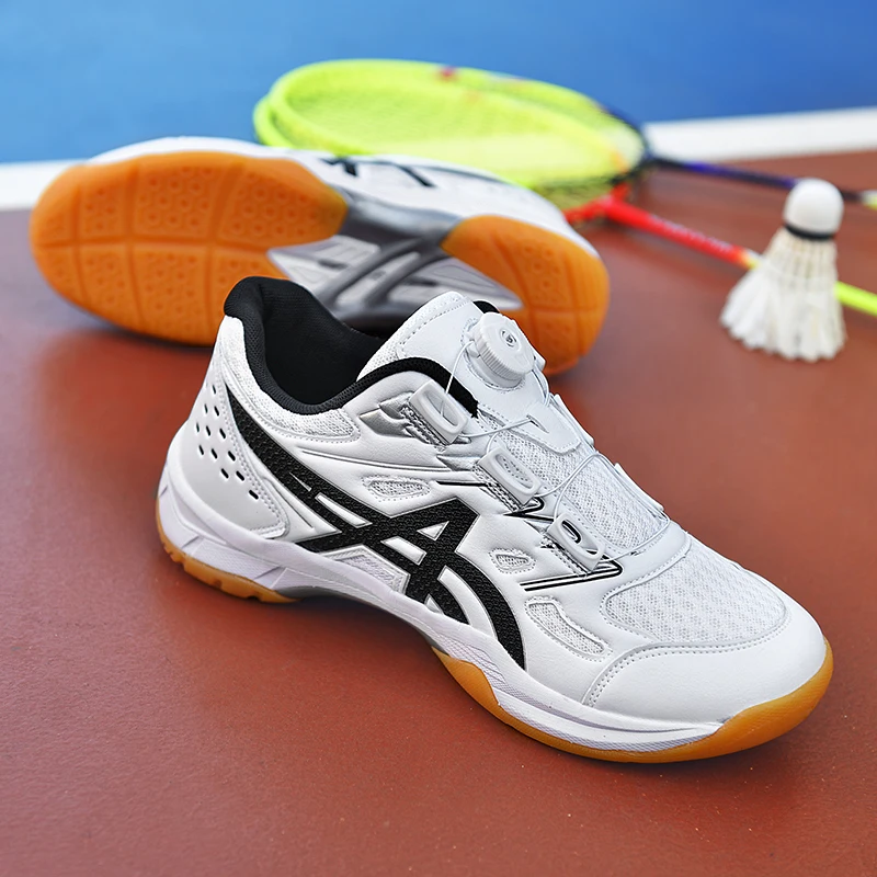 Badminton Shoes Court Tennis Sneakers for Training Volleyball Indoor Outdoor Professional Men Women Breathable Sport