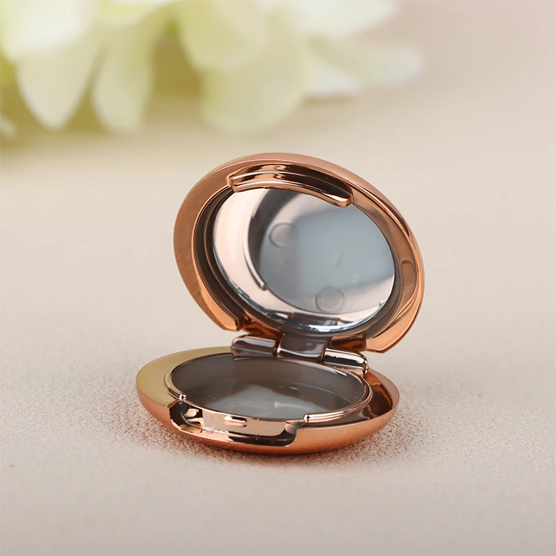*SN Gold Mini Eye Shadow Empty Box Highlight Rouge Cosmetic Makeup Case Refillable Makeup Travel Accessories Cosmetics Dispenser