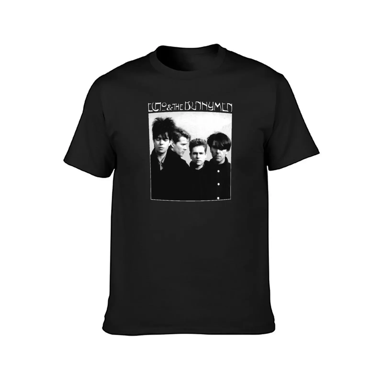 ECHO & THE BUNNYMEN BAND T-Shirt funnys summer clothes cute tops anime mens white t shirts