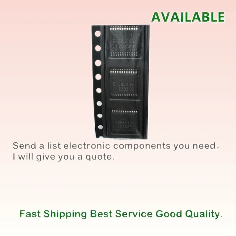 2pcs-5pcs Original D16861GS UPD16861GS SSSOP-24 Automotive Ignition Drive IC Chip