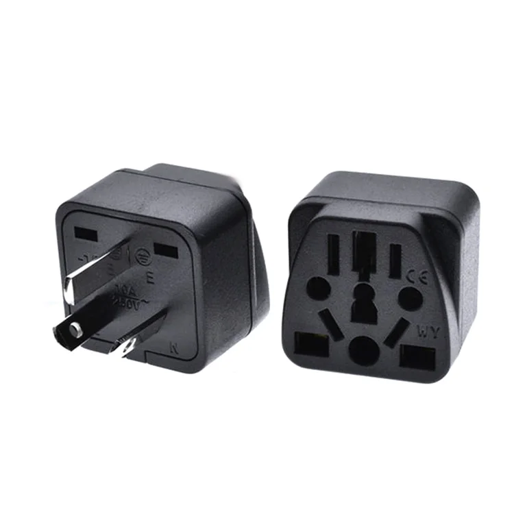 Australian rules China's three flat 10A250V conversion plug universal conversion socket turn a multi-purpose socket panel