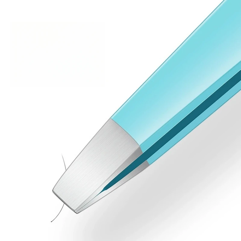 แหนบคิ้วผมสีสันความงาม Fine ขน PULLER สแตนเลส Slanted Eye Brow คลิปเครื่องมือแต่งหน้า