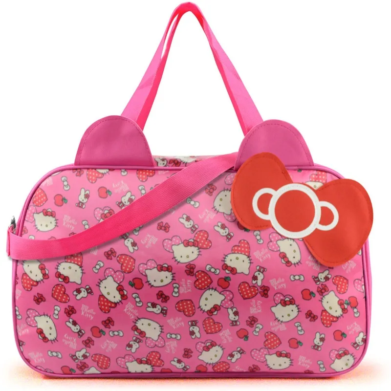 

Sanrio Hello Kitty Travel Bag Business Trip Luggage Bag for Short Travel Medium Capacity Lightweight Durable Portable