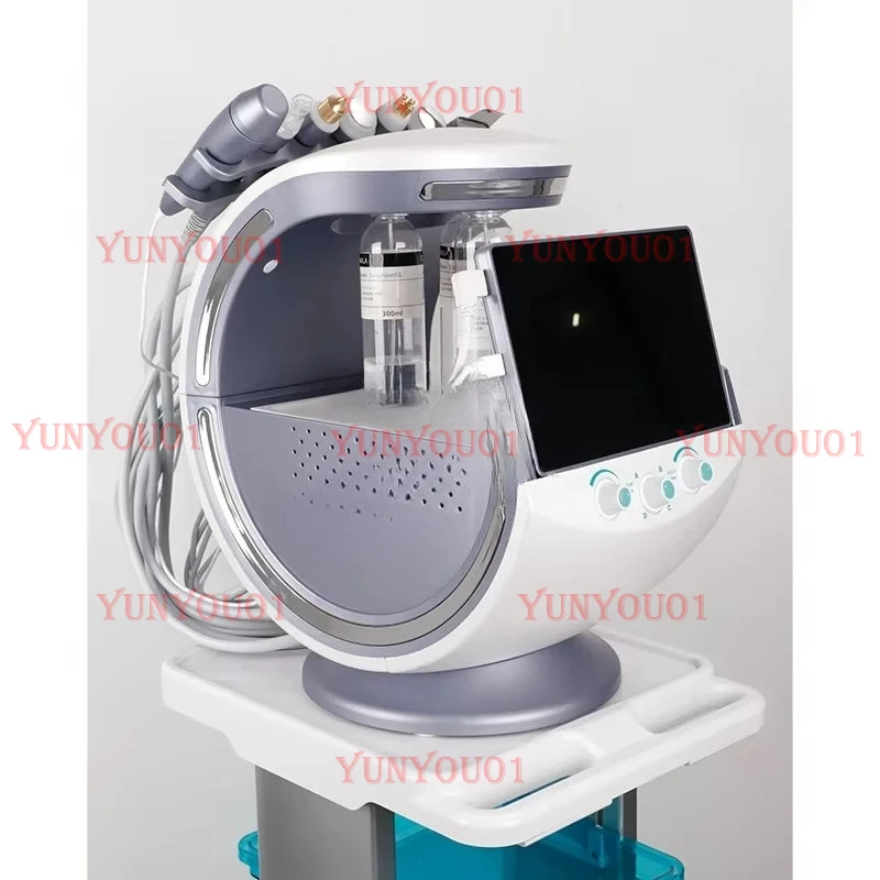 Professional 7 in 1 Hydra Skin Machine Small Bubble Hydra Aqua Peeling Oxygen Jet Microdermabrasion Machine for Beauty Salon