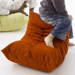 MOMO Caterpillar Sofa Single Togo Children's Lazy Small Sofa Leisure Children Watching Reading Reading Room Bedroom