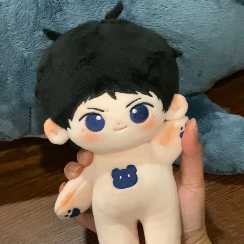 

Anime Haikyuu!! Tobio Kageyama 20CM Cute Cotton Doll Girl Stuffed Toys Student Plush Doll Adorable Delicacy Furry Ears Xmas Gift