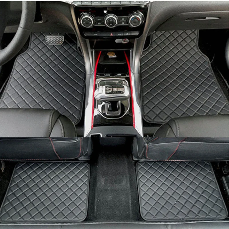 For AUDI A1 A3 A4 A4L A5 A6 A6L Q7 Q5 Q3 Car Rear Trunk Boot Mat Floor Mats Anti Mud Carpet Cargo Waterproof 