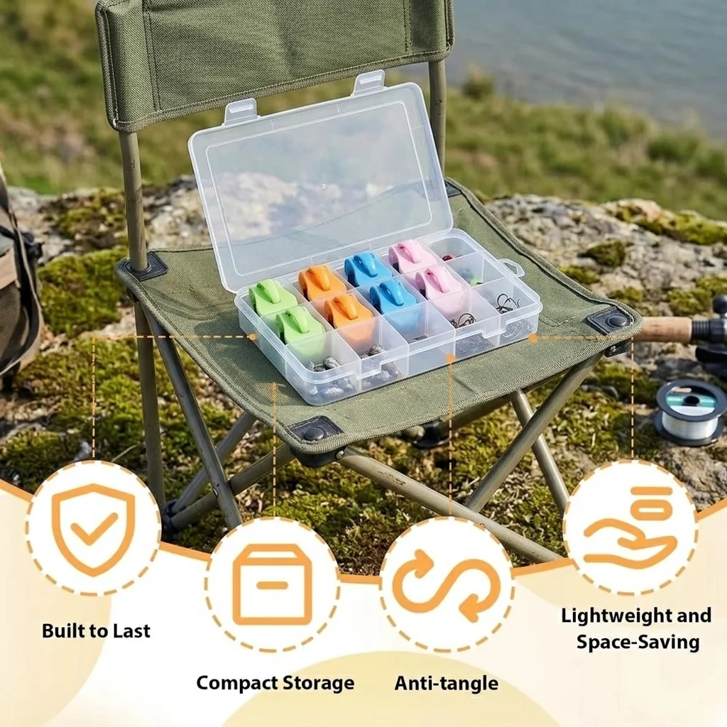 5pcs Anti Slip Fishing Rod Holder Grip Protective Anti-collision Fishing Rod Clip Multifunction Quick-Attach