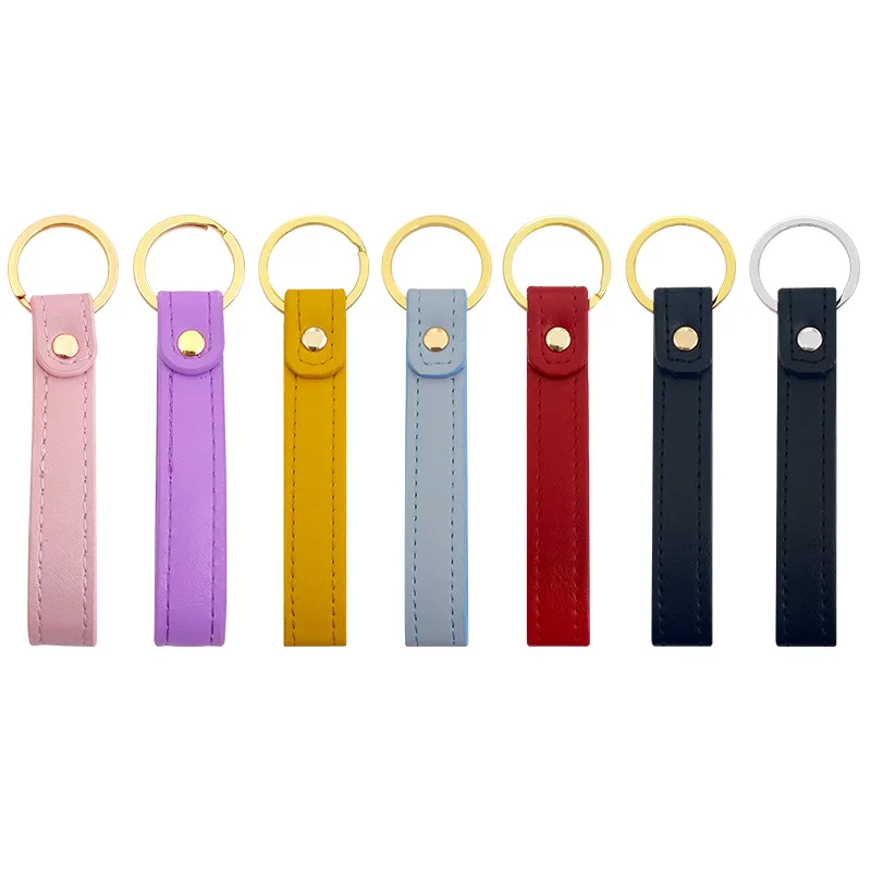 

2024 Girl New 8 Colors 2 pcs Per Lot KeyChain Women Solid Sporty Accessories