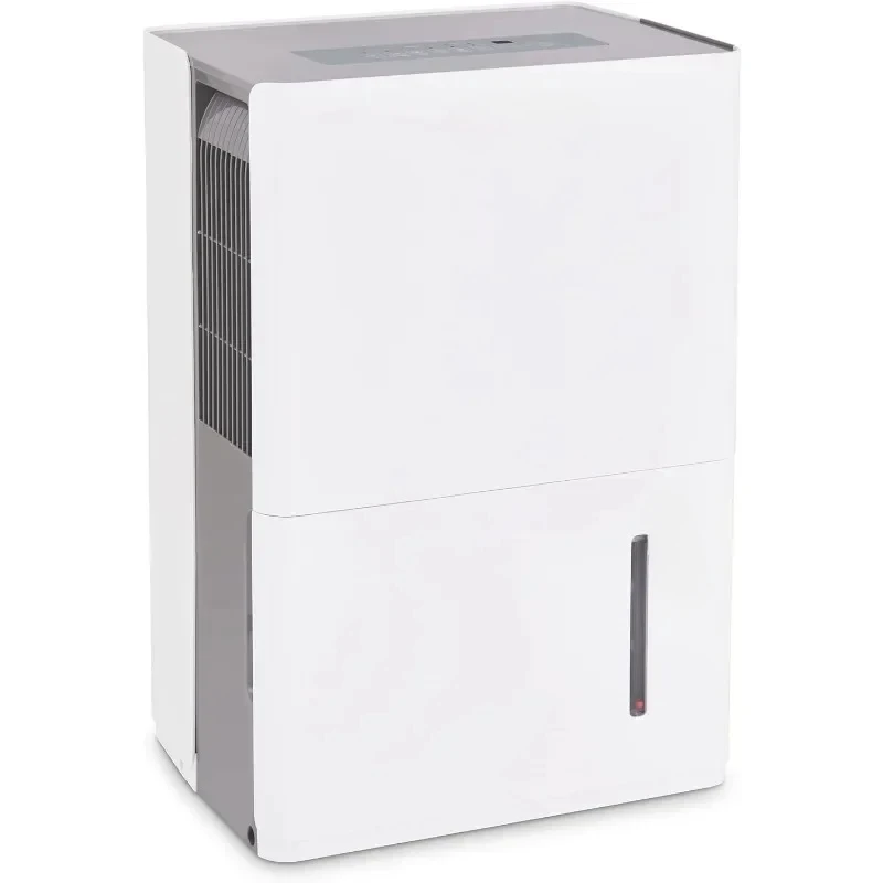 Energy Star Dehumidifier Large Capacity Compressor De-humidifier Big Rooms and Basements with Continuous Drain Hose