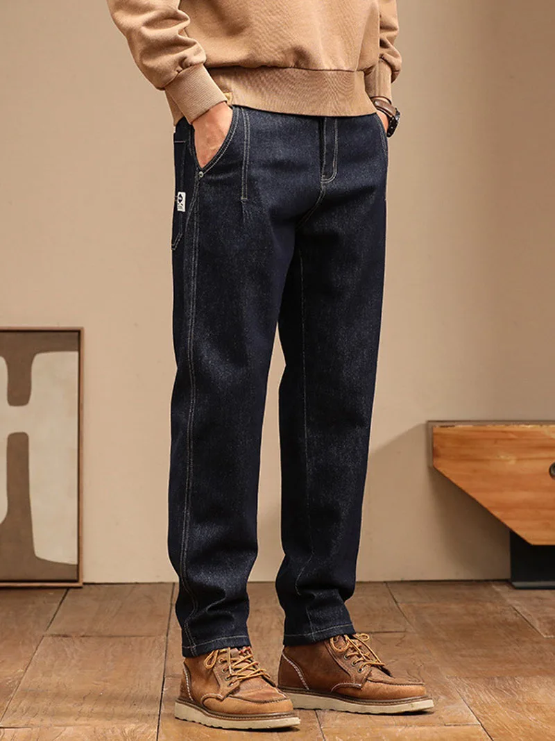 メンズカジュアルデニムカーゴパンツ、ジーンズ、スウェットパンツ、メンズパンツ、プラスサイズの衣類