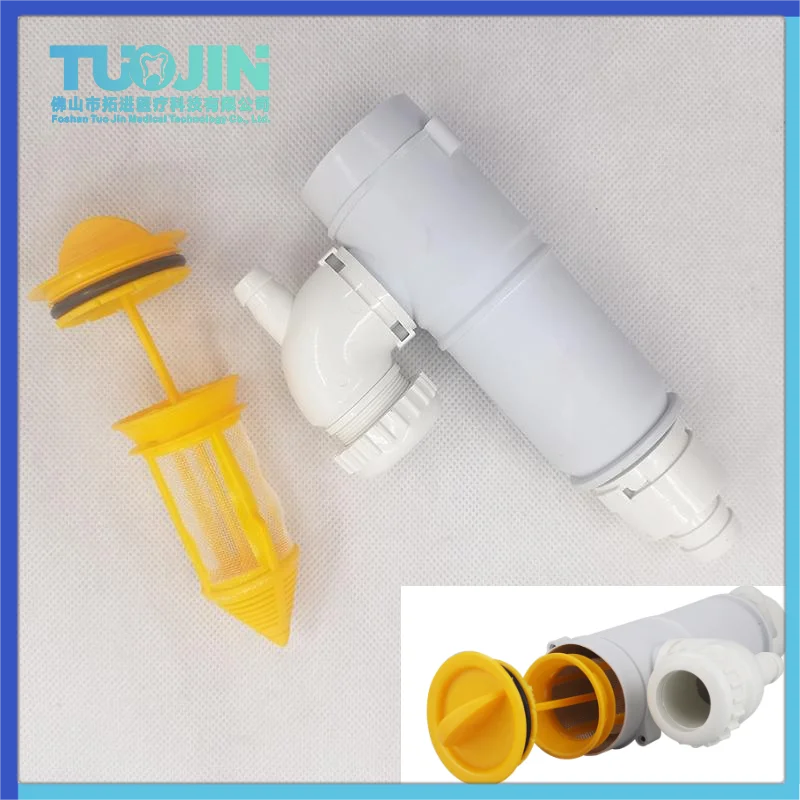 Dental Valve Strong Suction Weak Suction Filter Dental Water Filter Chair Equipment Parts 1set