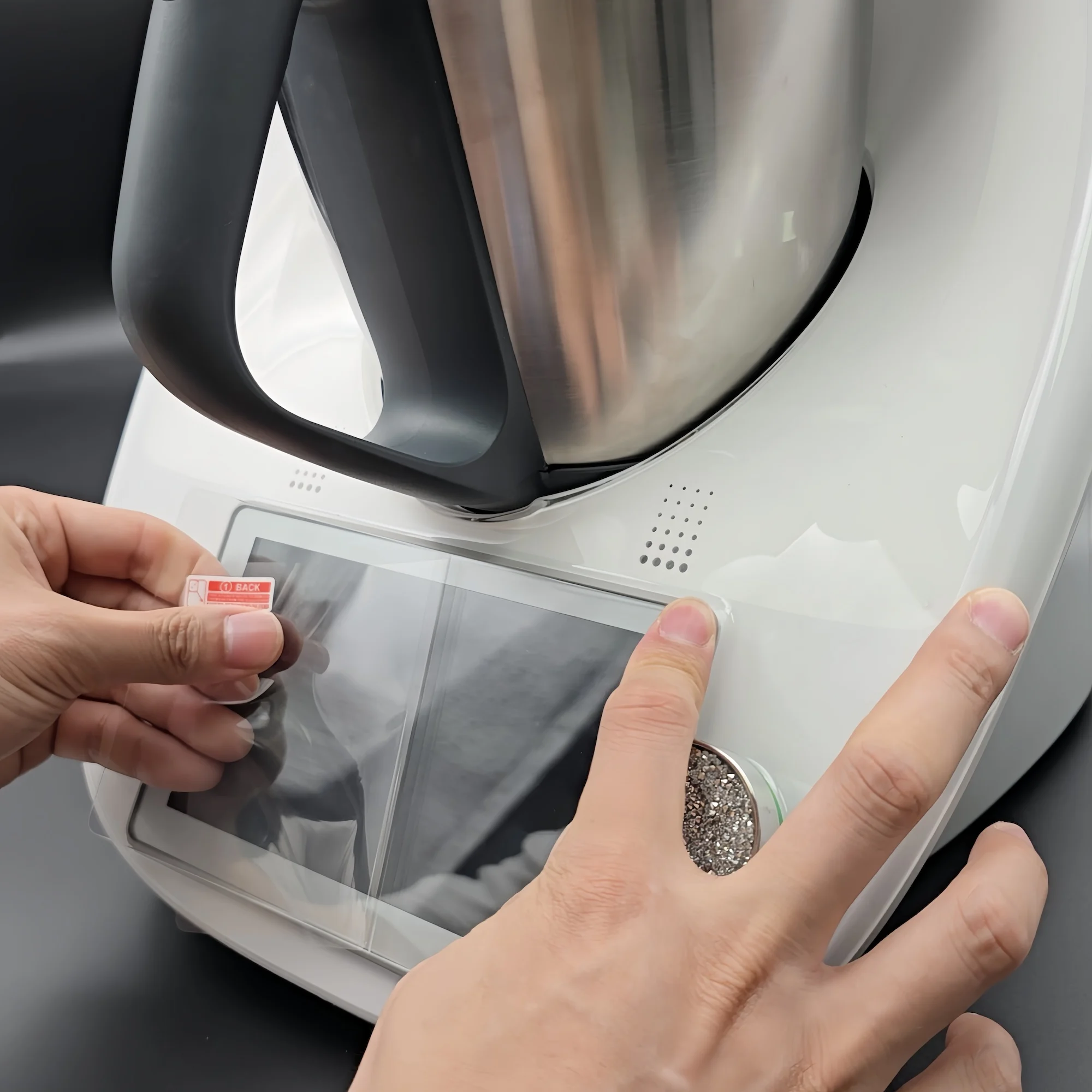 واقي شاشة متوافق مع Thermomix TM7 TM6 TM5 من الزجاج المقسى قطعة واحدة من الزجاج المقسى عالي الألومينا #3