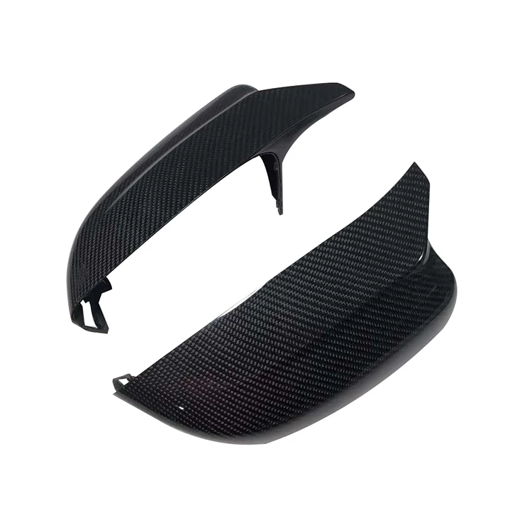 

3K Twill Carbon Weave in Glossy Finish Perfect Fitment Aerodynamic Side Mirror Housing For BMW 5 Series 530i 540i 535i