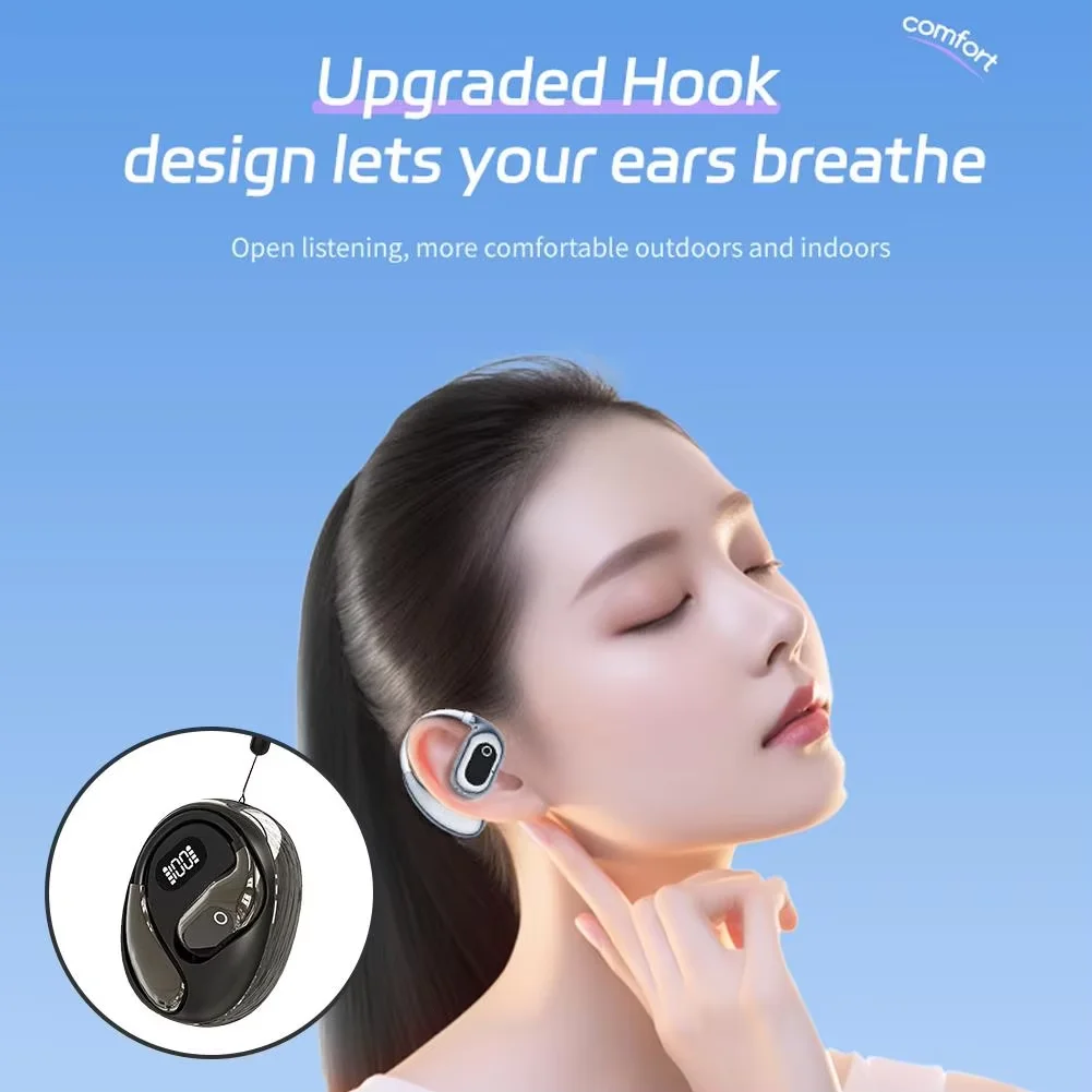 AI Translator Earbuds Real-Time Language Translation Headphones 144 Languages Wireless Bluetooth Earphone Headset for For Travel