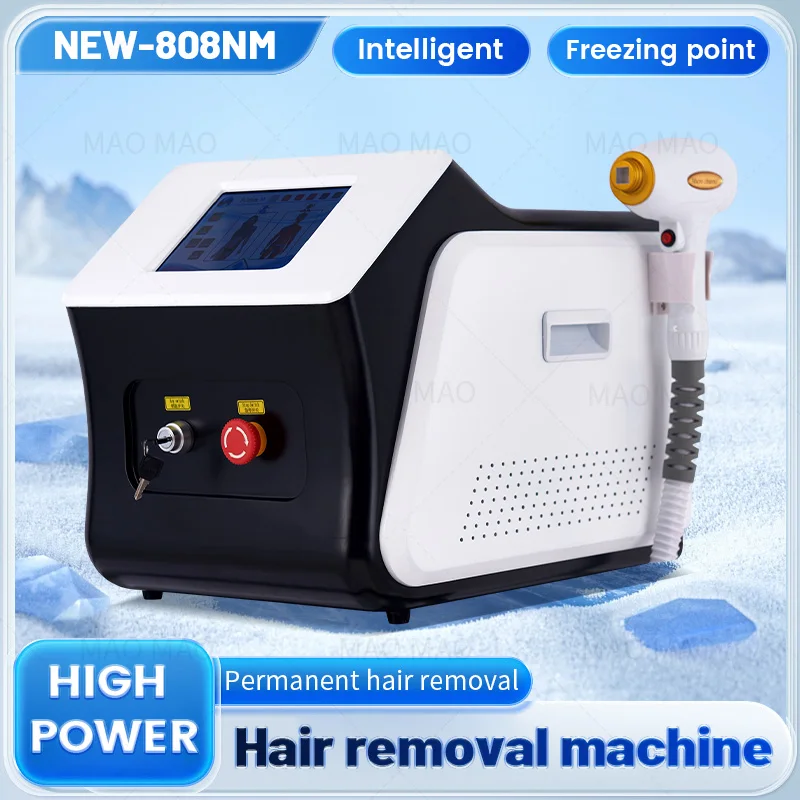 

2024 Newest Three Wavelength 755 808 1064nm Ice Platinum Diode for Painless Hair Removal Can Achieve the Best Results