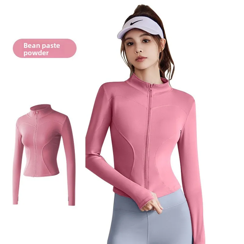 

Women's Yoga Clothes Jacket Quick-drying Sportswear Slim-fitting and Thin Yoga Top