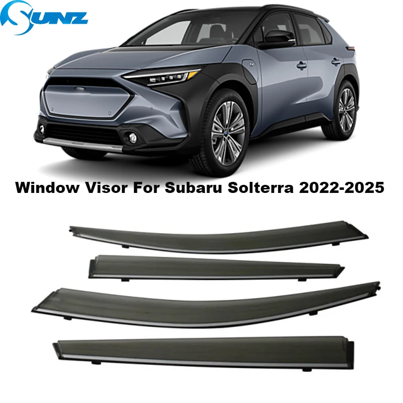 

Car Window Deflector For Subaru Solterra 2022 2023 2024 2025 Car Window Visor Vent Rain Wind Deflector Guard Ventvisor