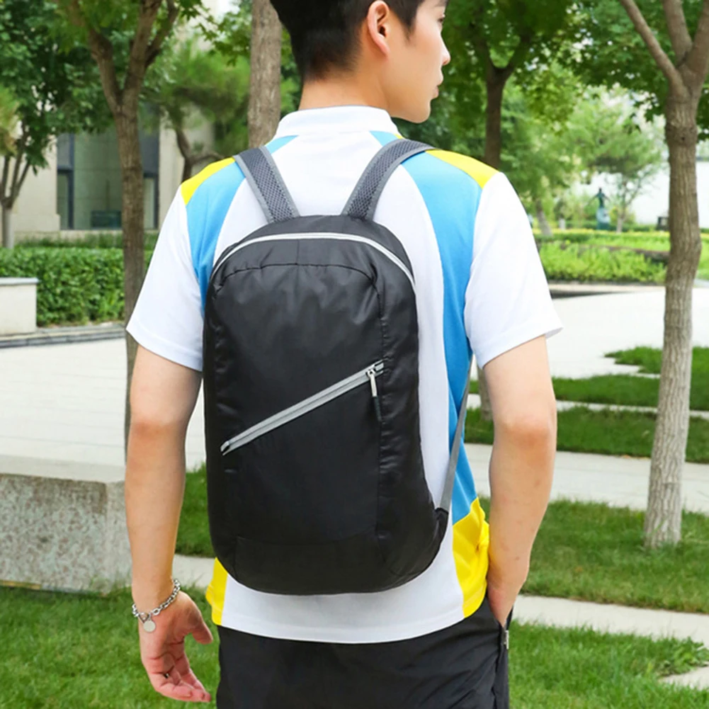 Foldable Backpack 7 Colors Oxford Cloth Travel Hiking Camping Waterproof Light Outdoor Hiking Camping Equipment