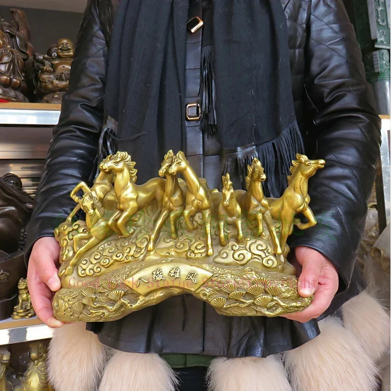 Statue de FENG SHUI en laiton, mascotte, efficace, COOL, pour le bureau, la maison et l'entreprise