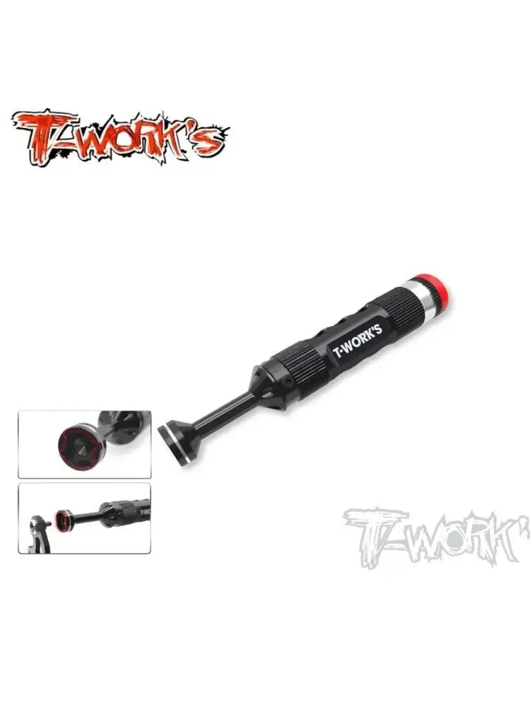 Original T works TT-060-MTC2-B Hard Coated 7075-T6 Mugen MTC2/MTC2R Lower Arm Pivot Insert Nut Driver ( L ) Rc Tool