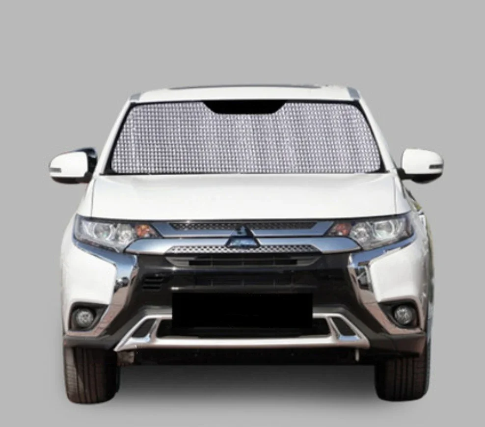 Full Cover Sunshades For Mitsubishi Outlander 2016-2019 2020 2021 Car Sun Protection Windshields Side Window Visor Accessories