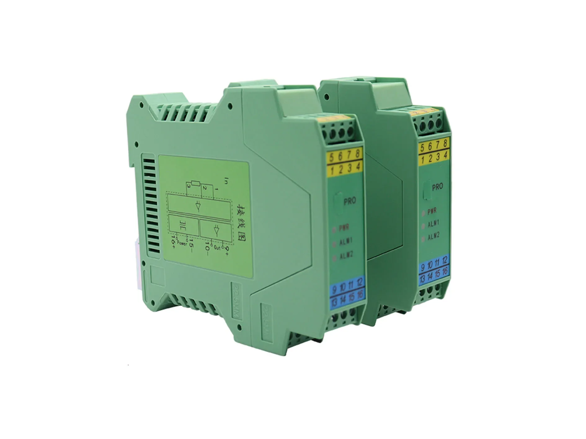 Transmisor de temperatura Pt100 resistencia térmica Cu50 a 4-20mA corriente optoacoplador aislamiento salida analógica 0-10V