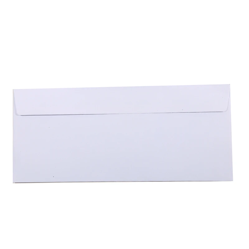 Classical Blank Paper Envelopes Wedding Invitation Envelope Gift Envelope Empty Front Side Opening Envelope White