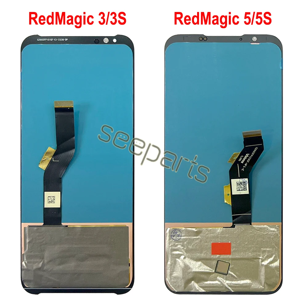 High-Quality For ZTE nubia RedMagic 3 3s 5G 5S 6R 6 7 7S 8 9 LCD Display Touch Screen Digitizer Assembly Red Magic 6S Pro 6Pro