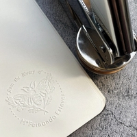 Customized  Library Book Stamp Private Seals Customization Envelope Party Invitation Embossing Stamps DIY Embosser Stamp LOGO