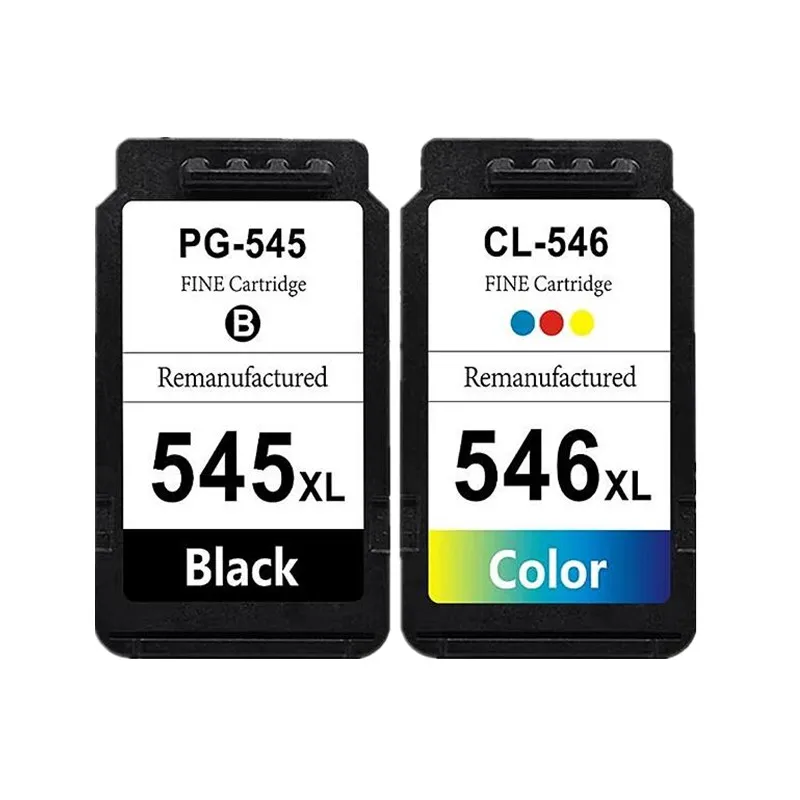 Compatible PG545 CL546 545XL 546XL Ink Cartridge for Canon PG-545 for Pixma MG3050 2550 2450 2550S 2950 MX495 Printer