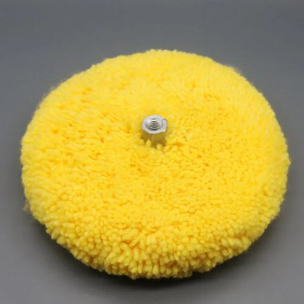 8inch Wool Polishing Pad Polishing Wool Disk Wool Burnishing Pad For Car Polisher