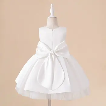 10 best sales Vestido branco para chá de bebê - №2