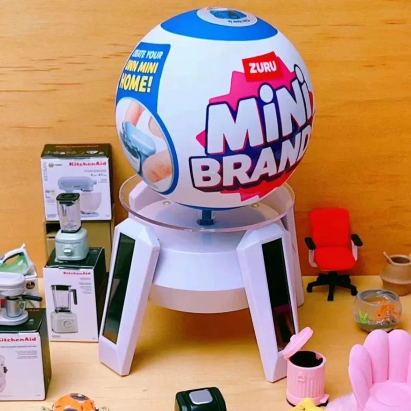 주루 미니 브랜드 홈 볼 서프라이즈 볼 홈 캐비닛 전동 드릴 모델 장식 장난감 어린이 휴일 생일 선물